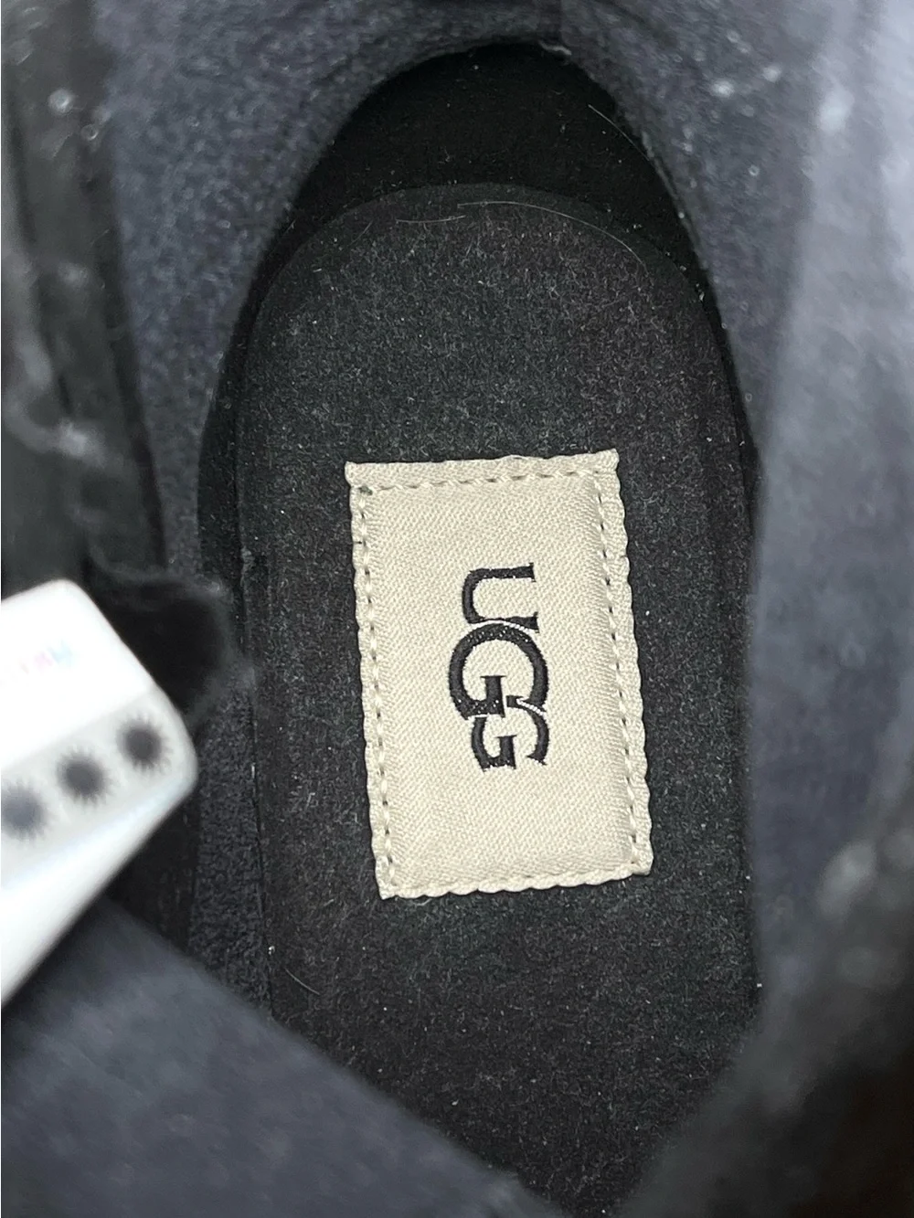 UGG Women's Harrison Moto boots in black leather size 7